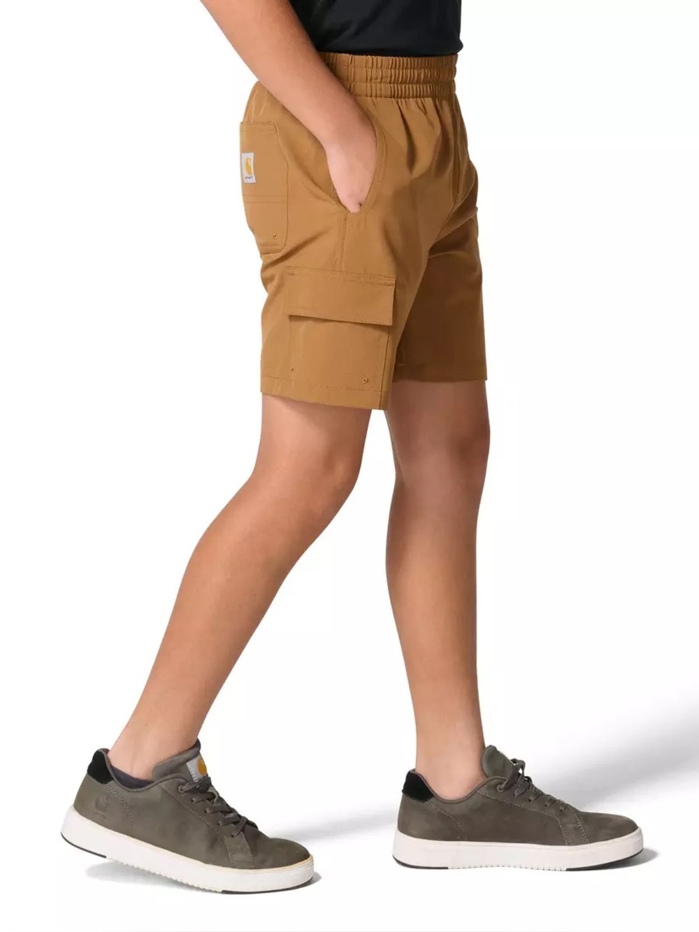 NWT - Carhartt Junior Boys Rugged Flex Ripstop Cargo Work Short.  14/16 years